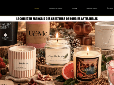 CIRE COLLECTIF - l'annuaire français des créateurs de bougies artisanales